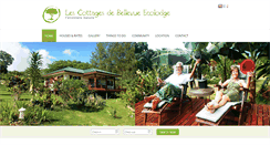 Desktop Screenshot of lescottagesdebellevue-vanuatu.com